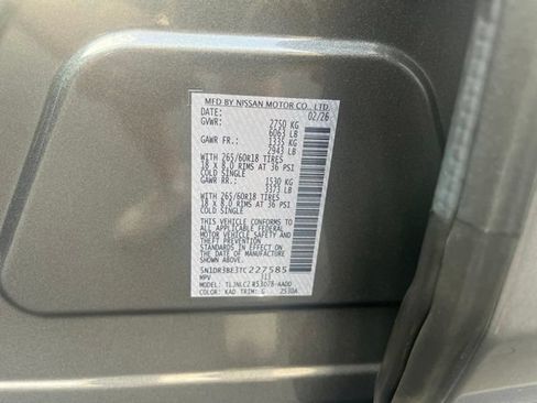 Used 2026 Nissan Pathfinder Rock Creek AWD/4WD image 19