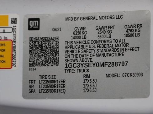 Used 2021 Chevrolet Silverado 3500 W/T w/ WT Convenience Package image 31