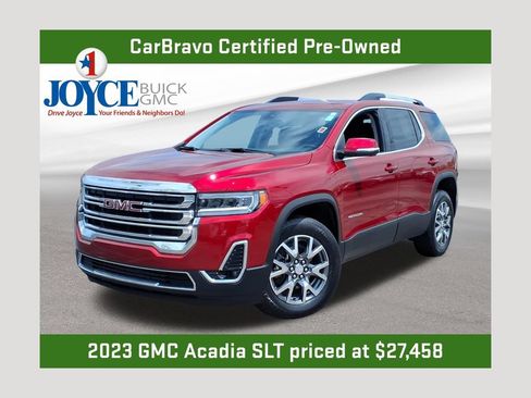 Certified 2023 GMC Acadia SLT FWD image 1