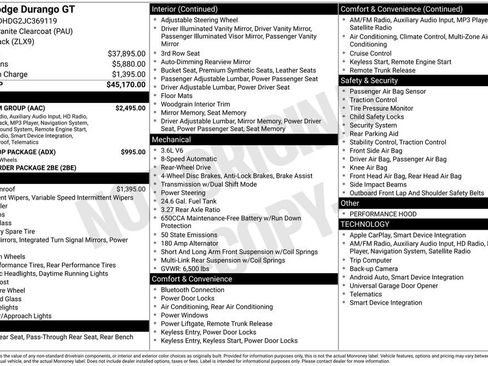 Used 2018 Dodge Durango GT w/ Premium Group image 33