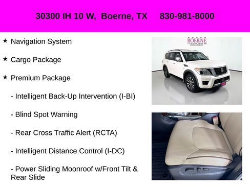 Used 2020 Nissan Armada SL w/ Premium Package image 10