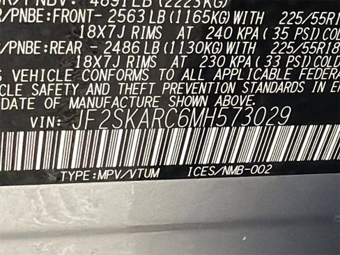 Used 2021 Subaru Forester Sport w/ Popular Package #2 image 34