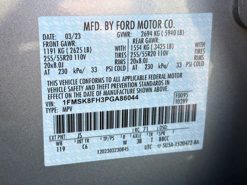Certified 2023 Ford Explorer Limited AWD/4WD image 31