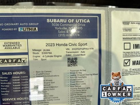 Used 2023 Honda Civic Sport image 31