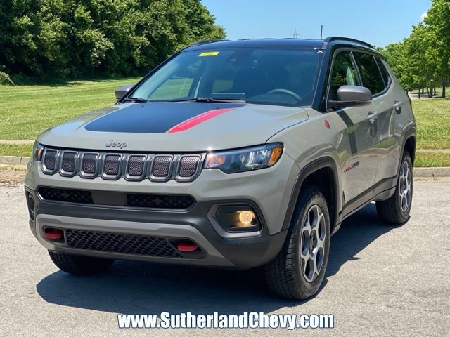 Used 2022 Jeep Compass Trailhawk AWD/4WD image 3