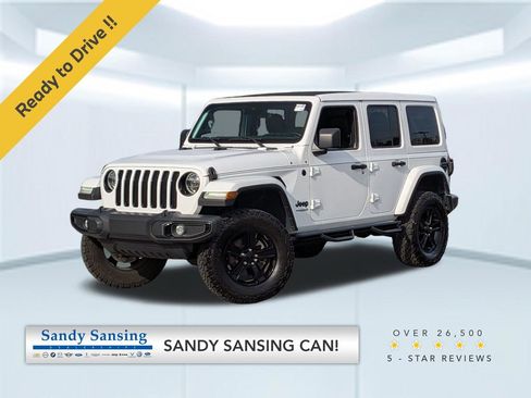 Used 2021 Jeep Wrangler Unlimited Sahara AWD/4WD image 1