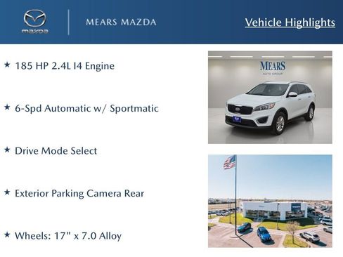 Used 2016 Kia Sorento LX image 2