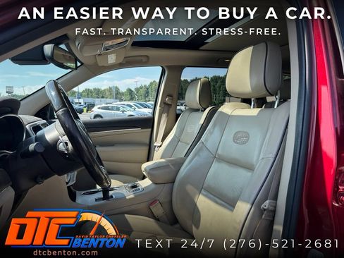 Used 2015 Jeep Grand Cherokee Overland w/ Advanced Technology Group AWD/4WD image 8