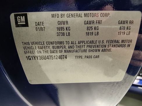 Used 2007 Chevrolet Corvette Convertible w/ Preferred Equipment Group image 25