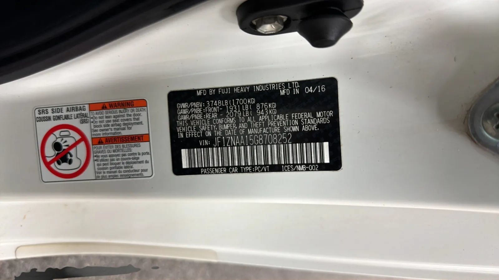 Used 2016 Scion FR-S RWD image 29