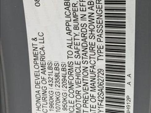 New 2025 Honda Accord SE image 18