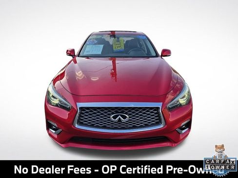Used 2023 INFINITI Q50 Luxe w/ Cargo Package RWD image 4
