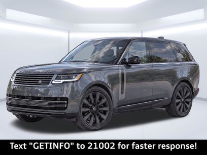 Used 2023 Land Rover Range Rover SV