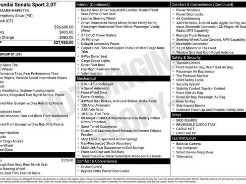 Used 2017 Hyundai Sonata Sport 2.0T image 37