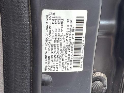 Used 2012 Honda CR-V EX-L image 34