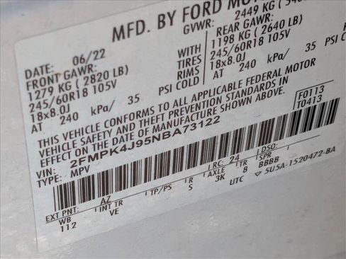 Used 2022 Ford Edge SEL AWD/4WD image 15