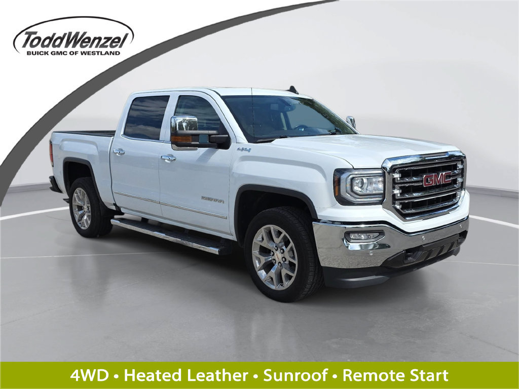 Certified 2018 GMC Sierra 1500 SLT w/ SLT Premium Package AWD/4WD image 1