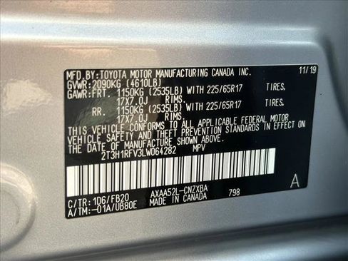 Used 2020 Toyota RAV4 LE w/ All Weather Liner Package FWD image 27