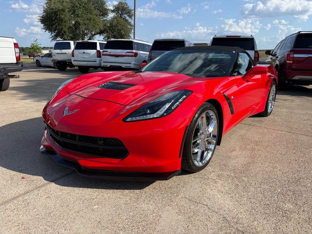Used 2018 Chevrolet Corvette Stingray Convertible w/ 3LT Preferred Equipment Group RWD image 3