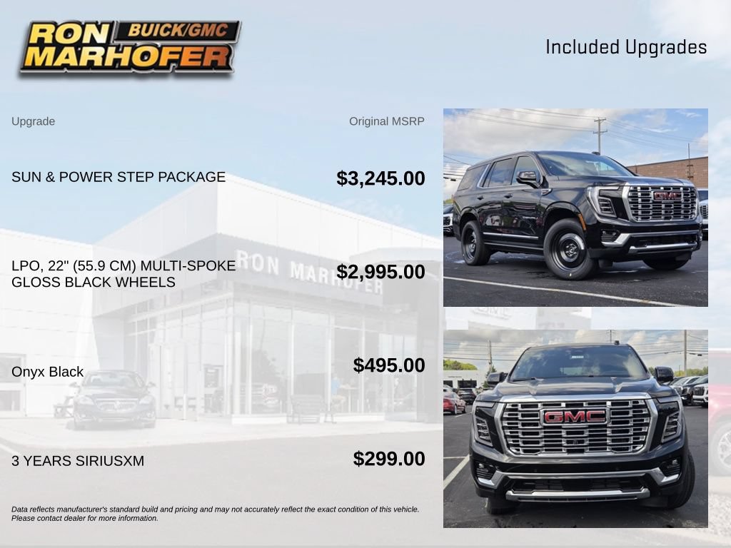 New 2026 GMC Yukon Denali w/ Sun & Power Step Package AWD/4WD image 7