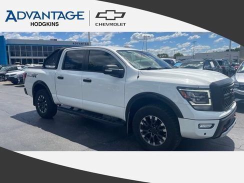 Used 2020 Nissan Titan PRO-4X w/ Pro-4x Utility Package AWD/4WD image 1