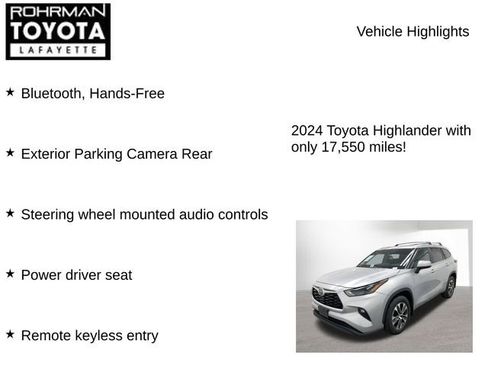 Used 2024 Toyota Highlander XLE image 7