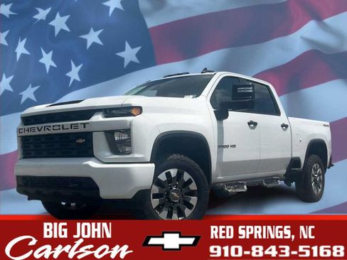 Used 2021 Chevrolet Silverado 2500 Custom w/ Custom Value Package AWD/4WD image 1