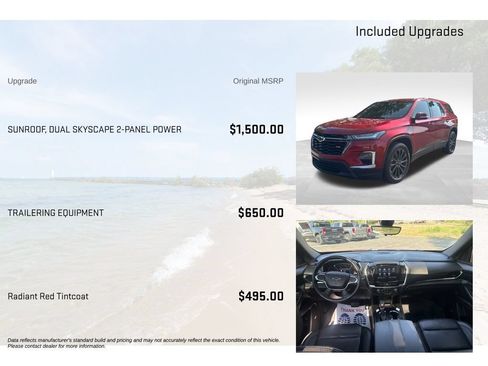 Used 2023 Chevrolet Traverse RS w/ LPO, Floor Liner Package AWD/4WD image 5