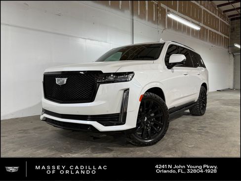 Used 2023 Cadillac Escalade Sport w/ LPO, ONYX Package AWD/4WD image 1