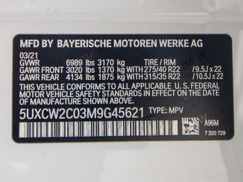 Used 2021 BMW X7 xDrive40i w/ Executive Package AWD/4WD image 31