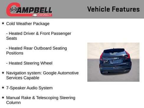 Used 2025 Cadillac XT4 Premium Luxury w/ Cold Weather Package image 10