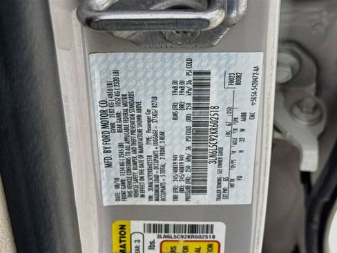 Used 2019 Lincoln MKZ Reserve w/ Reserve Plus Package FWD image 41