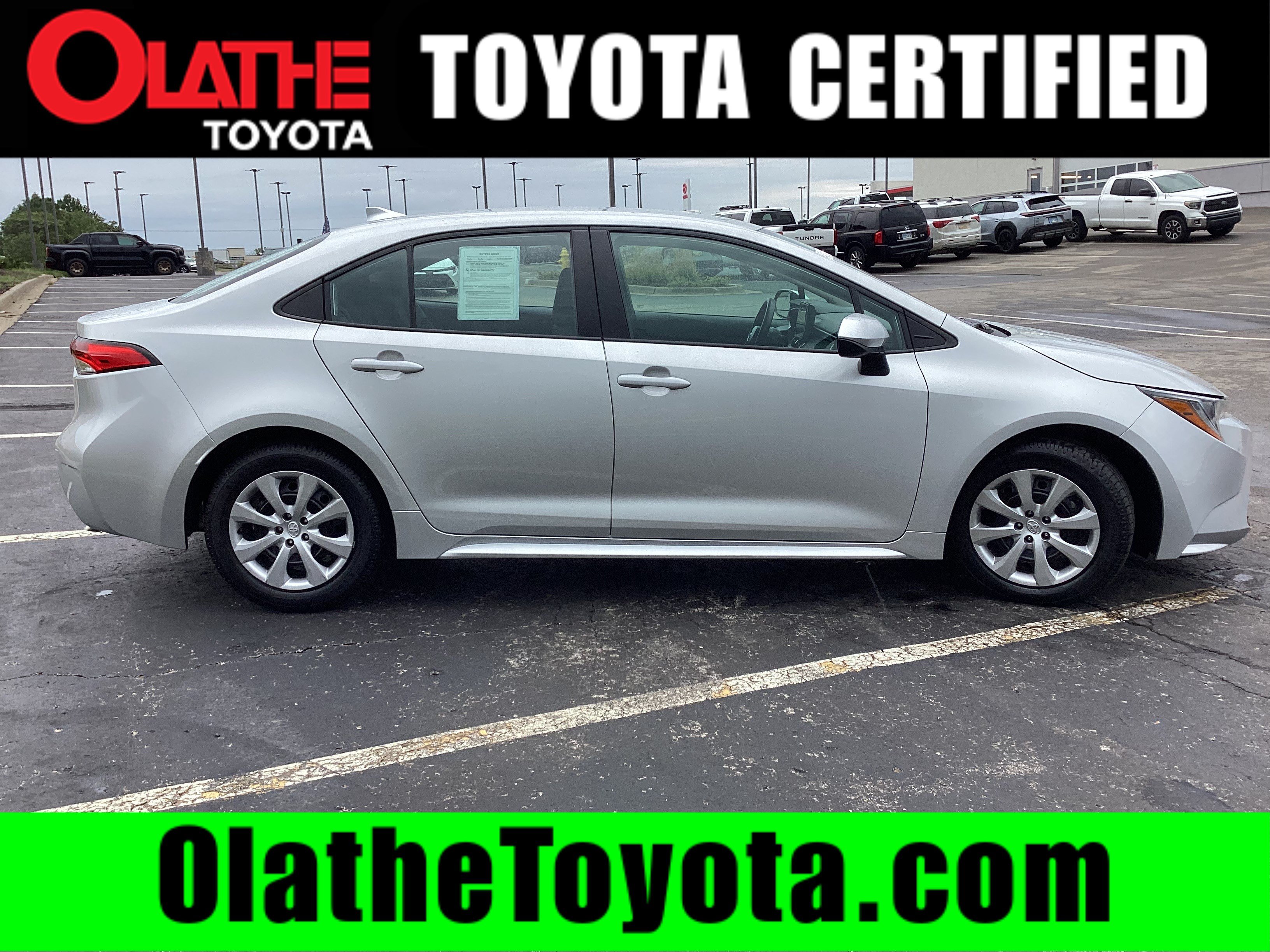 Certified 2025 Toyota Corolla LE FWD image 1