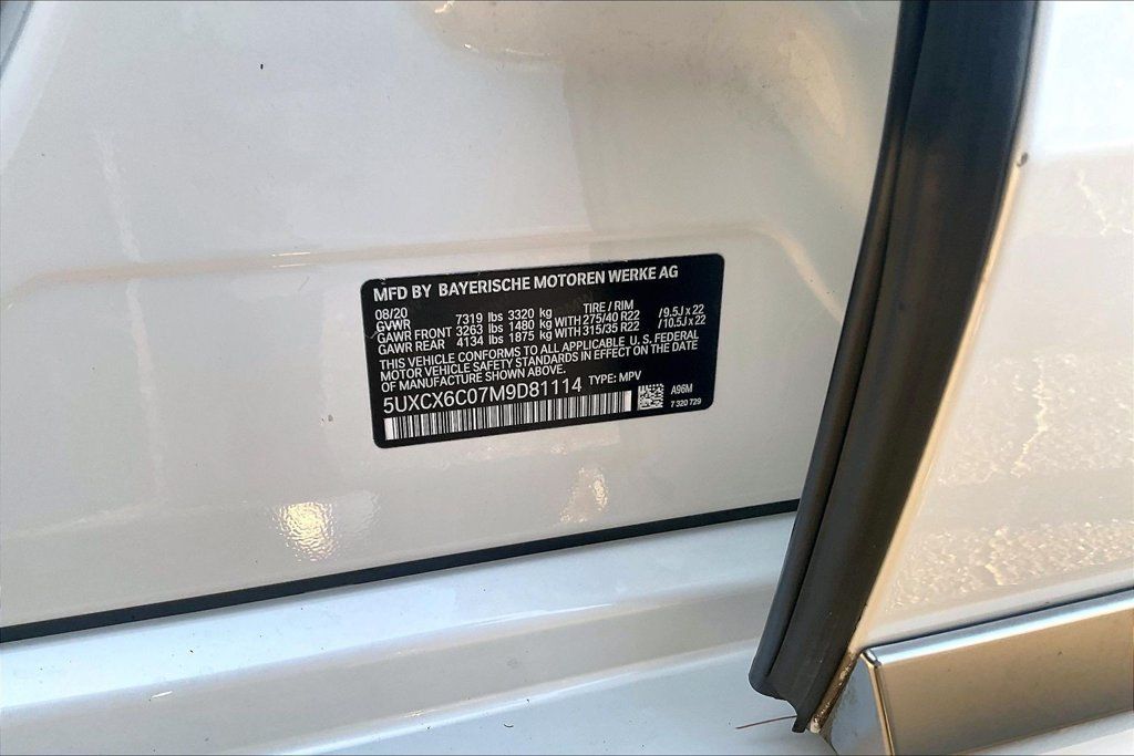 Used 2021 BMW X7 M50i AWD/4WD image 20