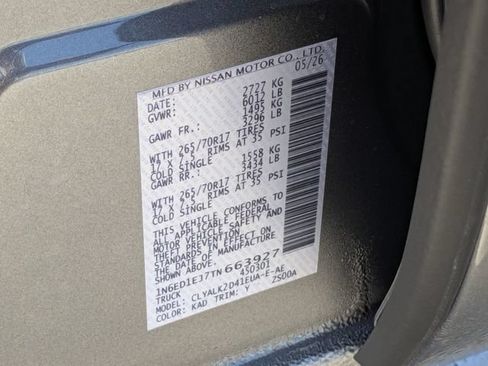 New 2026 Nissan Frontier Pro-X RWD image 25