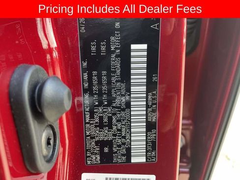 Used 2026 Toyota Highlander XLE AWD/4WD image 39