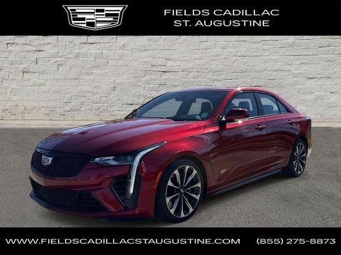 Used 2025 Cadillac CT4 V Blackwing image 1