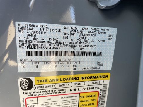 New 2025 Ford Expedition Max Active image 41