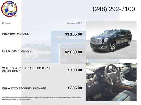 Used 2015 GMC Yukon XL Denali w/ Premium Package AWD/4WD image 5