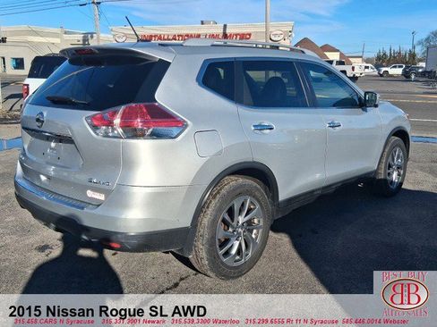Used 2015 Nissan Rogue SL w/ SL Premium Package image 3