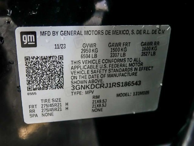 Certified 2024 Chevrolet Blazer EV RS AWD/4WD image 34