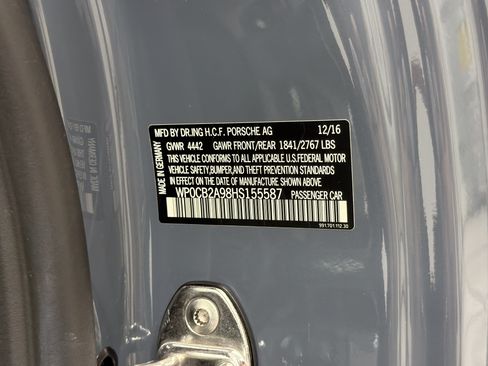 Certified 2017 Porsche 911 Carrera 4S AWD/4WD image 58