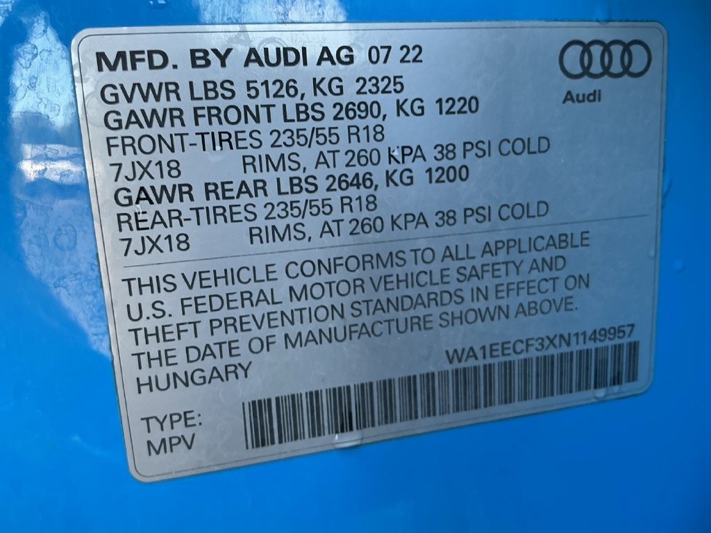 Used 2022 Audi Q3 2.0T Premium Plus AWD/4WD image 31