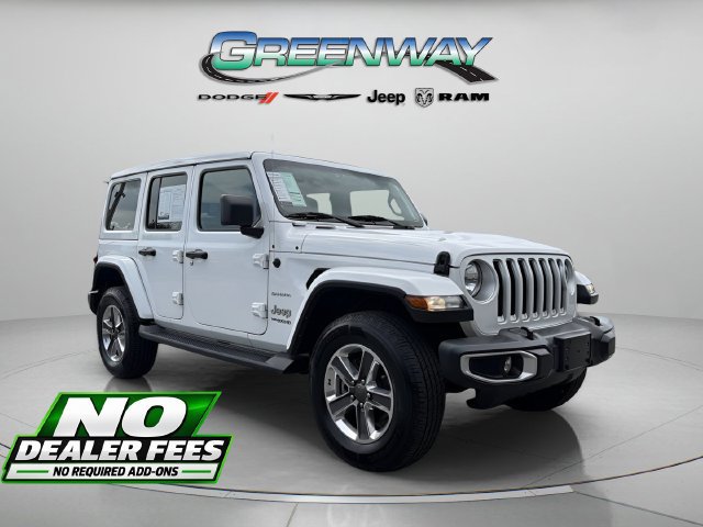 Used 2022 Jeep Wrangler Unlimited Sahara w/ Cold Weather Group AWD/4WD image 1