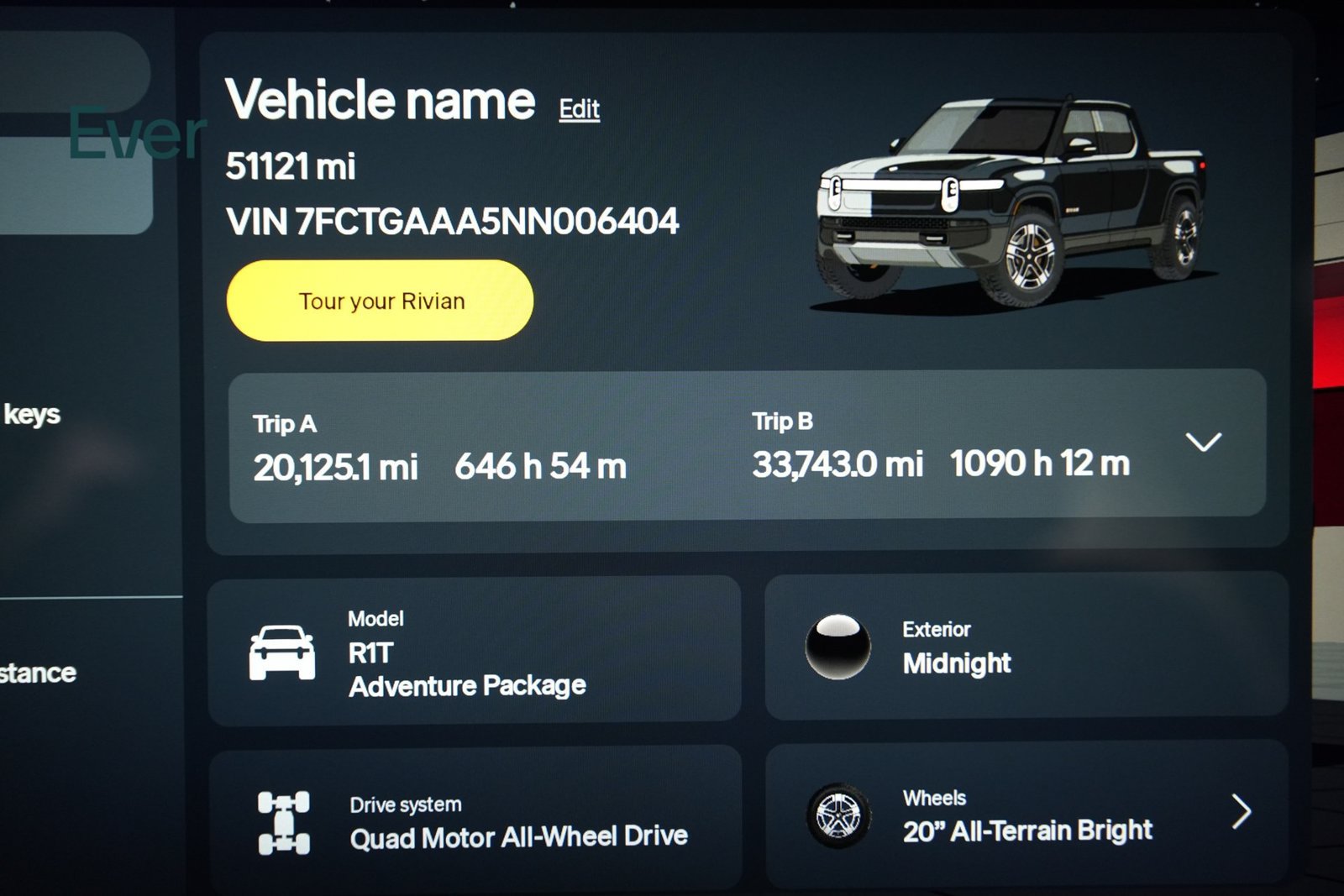 Used 2022 Rivian R1T Adventure AWD/4WD image 7