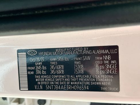 Used 2024 Hyundai Santa Cruz SEL FWD image 32