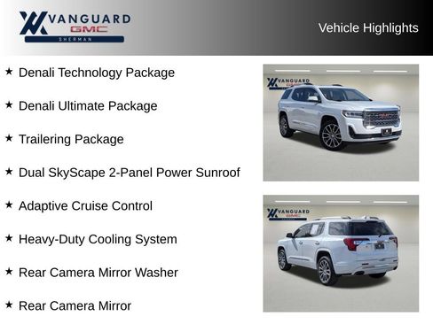 Used 2023 GMC Acadia Denali w/ Denali Ultimate Package FWD image 11