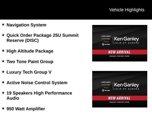 Used 2024 Jeep Grand Cherokee L Summit AWD/4WD image 2