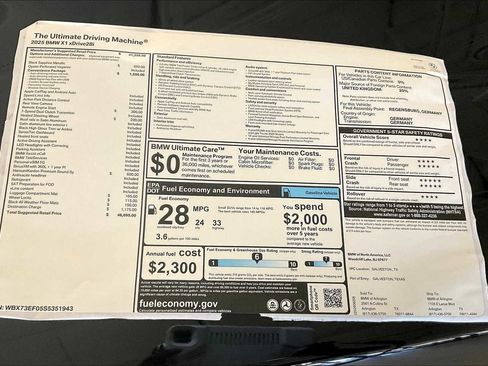 Used 2025 BMW X1 xDrive28i w/ Convenience Package image 19