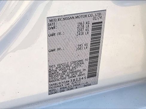 Certified 2024 Nissan Altima 2.5 SR FWD image 34